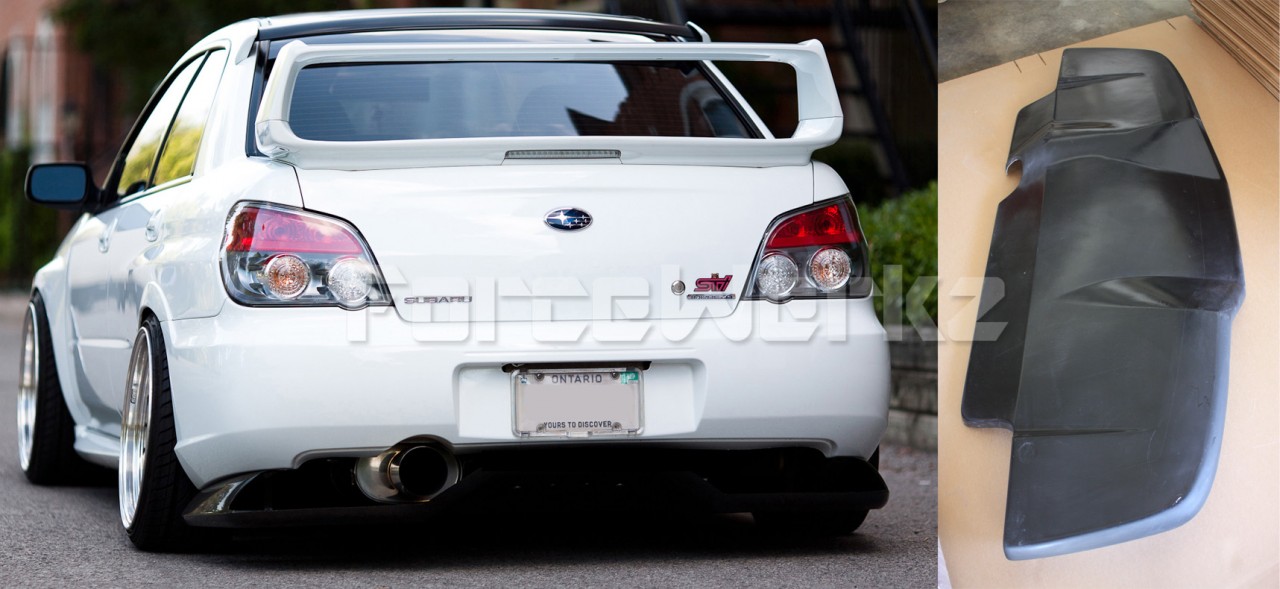 voltex rear diffuser wrx